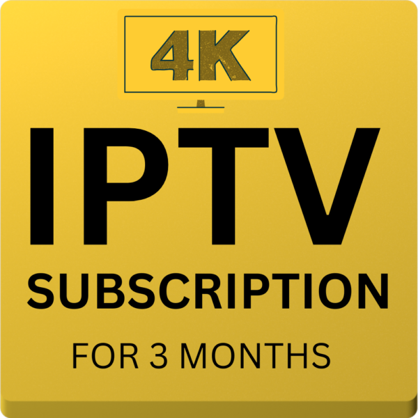 3-month IPTV subscription