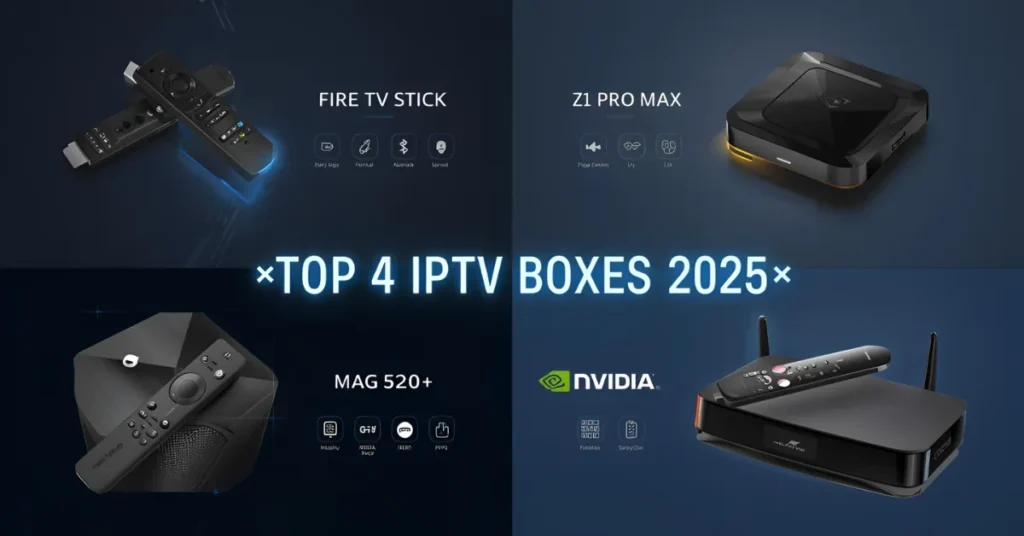 Top 4 IPTV Boxes