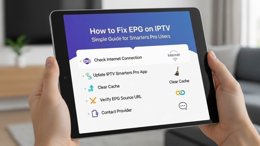 How to Fix EPG on IPTV