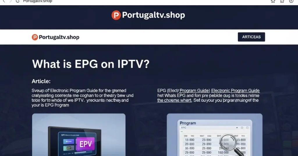 What Is EPG on IPTV